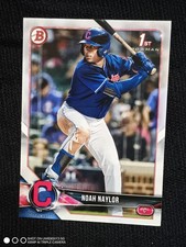 2018 Topps Bowman Red 1st Rookie Noah Naylor Indians