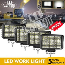 Fit For Led Forklift Front Light 4.5inch Loader Headlight Excavator Work Light