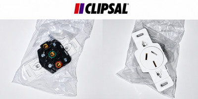 Clipsal - Automatic Switched Socket Mechanism 20A 250V 10MD20 White