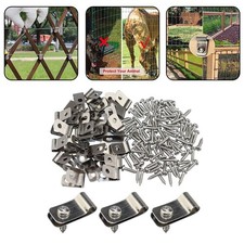 Reliable Wire Mesh P Clips for Welding Steel Wire to Wood or Metal Fencing