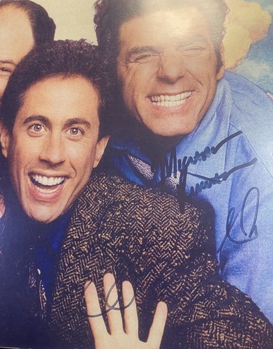 Foto en color firmada a mano de la serie Seinfeld 8X10 SEINFELD, DREYFUS, RICHARDS, ALEJANDRO - Imagen 11 de 13