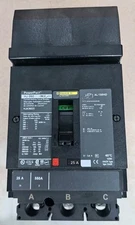 Square D HJA36025 25 Amp 600V I-Line PowerPact Circuit NTO