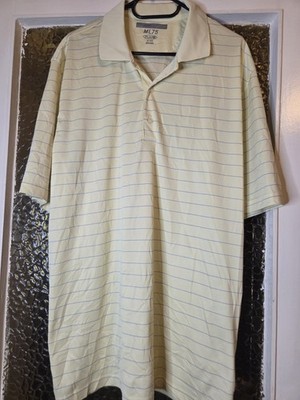 Greg Norman Herren Poloshirt Größe XL Gelb