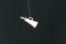 Great Value On A 925 Sterling Silver Megaphone Style Charm Pendant (PEN1714)