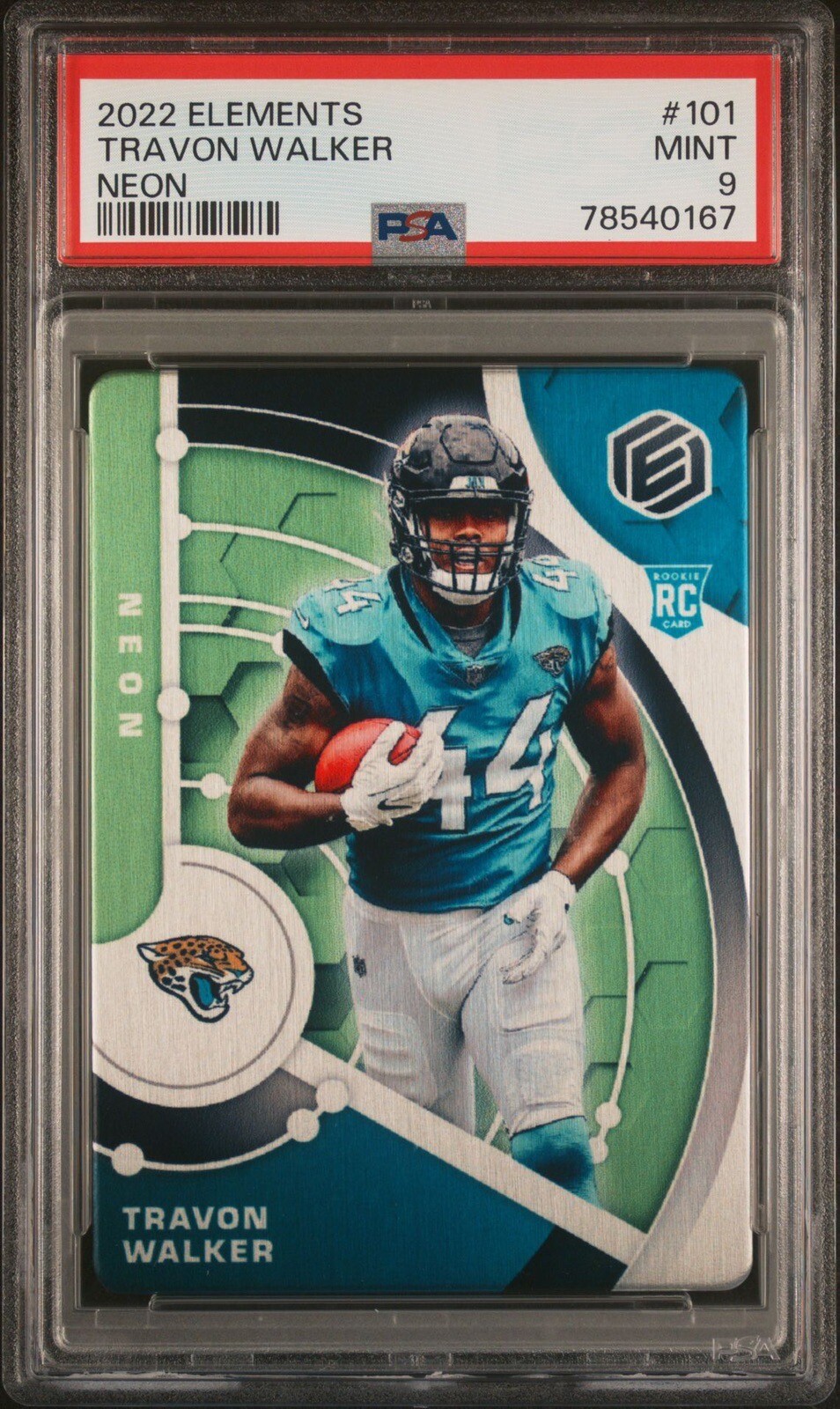 Travon Walker Panini Elements #101 Neon