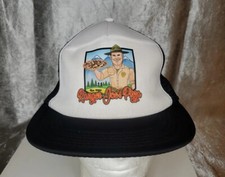 Ranger Joes Pizza Hat White Foam Black Mesh S...