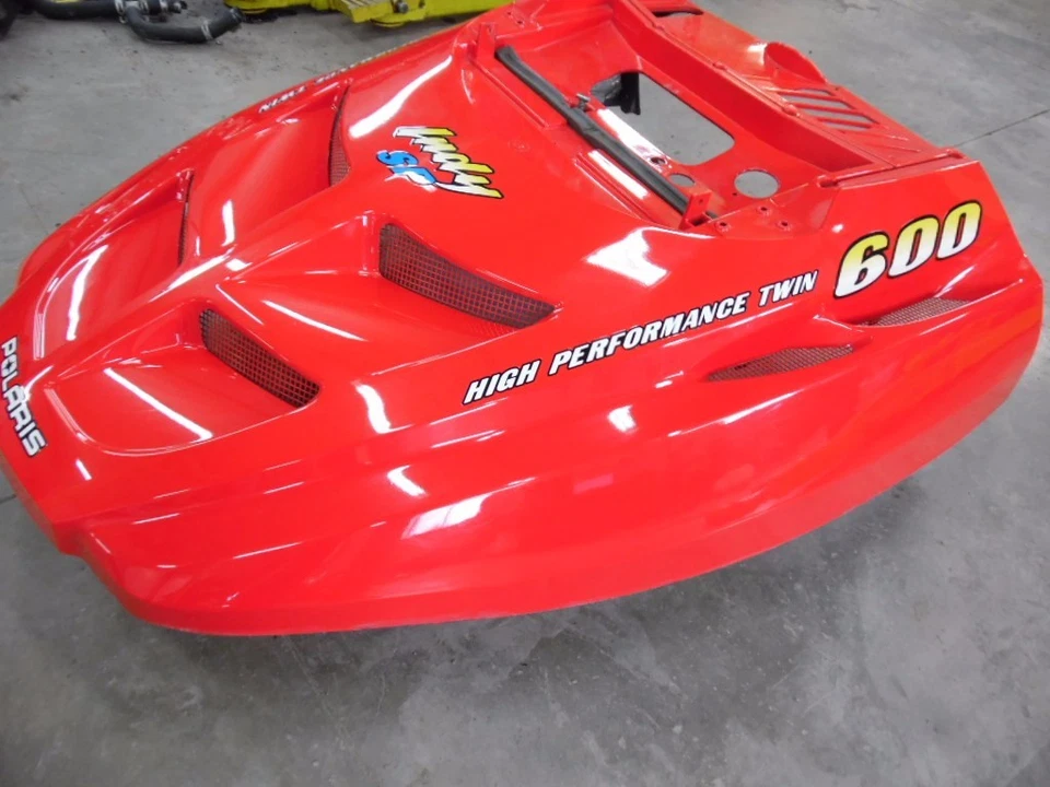 POLARIS INDY XC SP 600 GEN 2 1999 99 XCSP XC600 ROJO CAPÓ PERSONALIZADO 440/700/800 XCR Foto 2 de 4