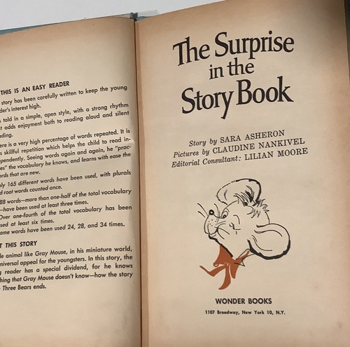 The Surprise In The Story Book Sara Asheron 1963 Easy Reader - Imagen 5 de 9