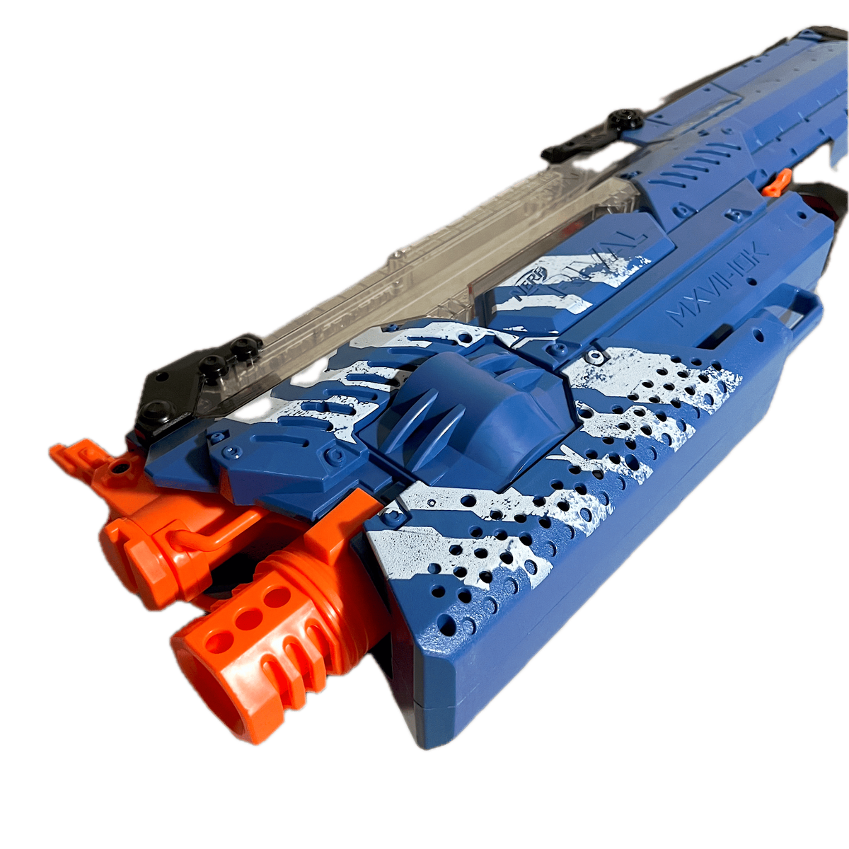 Nerf Rival Nemesis MXVII-10K Blue Blaster Fully Motorized