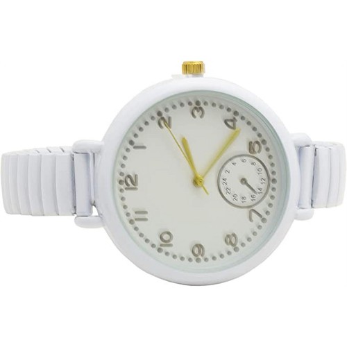 Blekon Women's 40mm Stainless Steel Quartz Stretch Band Watch, Classic Design - Picture 16 of 31