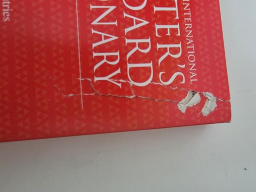 Webster's Standard Dictionary - Paperback Book - Picture 4 of 4