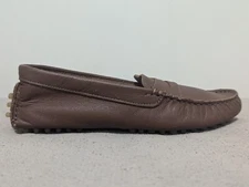 Coach and Four Brown Women's Leather Loafers Size 8M ( Made In Italy ) /