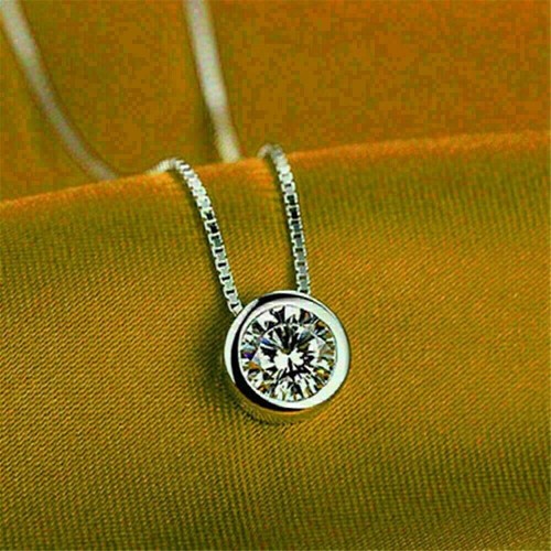 Piercing De Nombril En Argent 925 Avec Diamant Simulé 1,65 Ct - Plaqué Or Jaune - Taille 14G - Neuf Sans Emballage