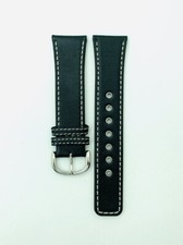 D&G WATCH STRAP , DW0183 , BLACK LEATHER, D&G...