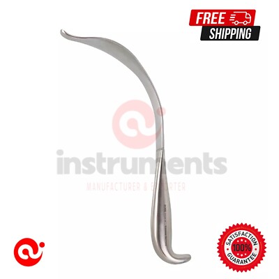 Aufranc Cobra Retractor, Blade 32mm Wide with Smooth Blunt Tip, Premium By Ai