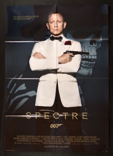 Manifesto Spectre 007 James Bond Daniel Craig Léa Seydoux Bellucci Calavera A168 - Imagen 1 de 3