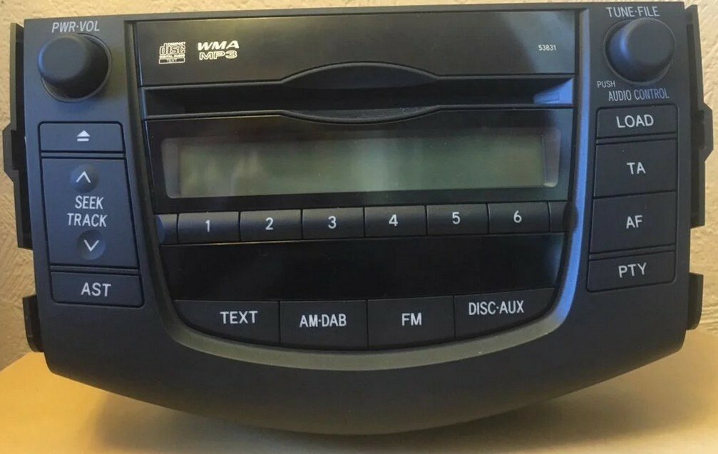 Toyota Head Unit 86120-42280 (CD-Changer, Radio, CD/MP3/WMA, AUX