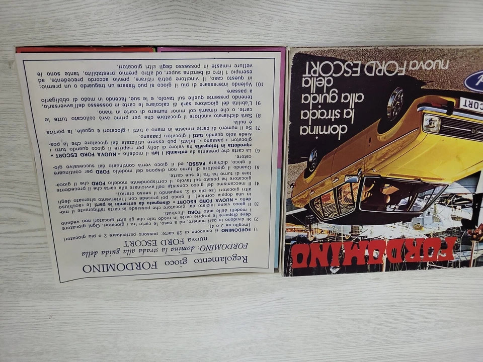 FORD DOMINO GADGET FORD ANNO 1968 CAPRI TAUNUS ESCORT UNICO  - Immagine 3 di 4