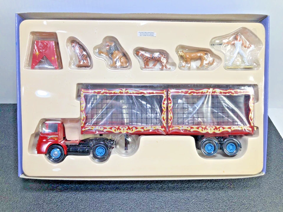**REDUCED** 1997 CORGI CHIPPERFIELDS CIRCUS ERF W/LIONS & TIGERS L.E. #2238 BNIB - Image 3 of 4