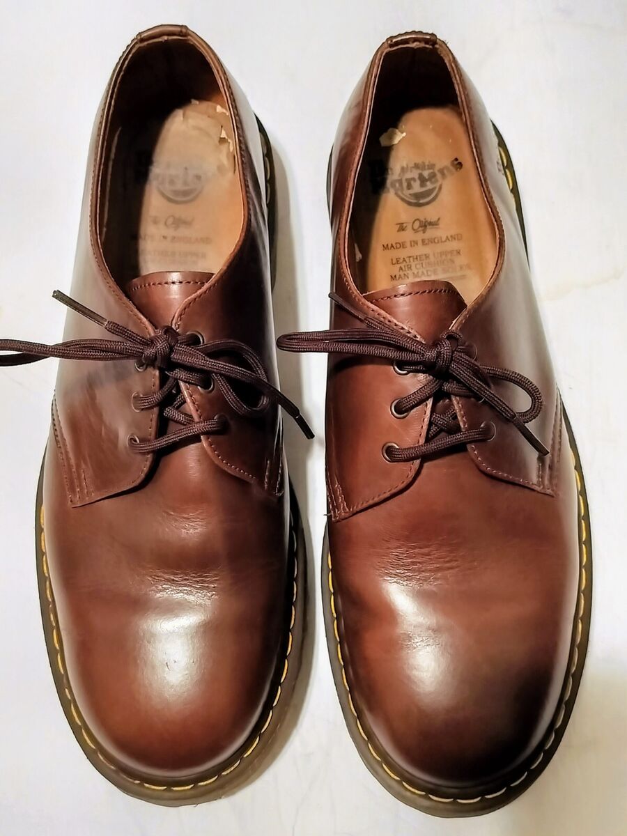 Dr Martens Vintage 1461 Made In England. Brown. Size 11 UK Dr Martens Vintage 1461 Made In England. Brown. Size 11 UK