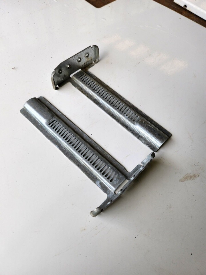 Vintage Miele Dishwasher Kick Plate Brackets Pair MX8 eBay