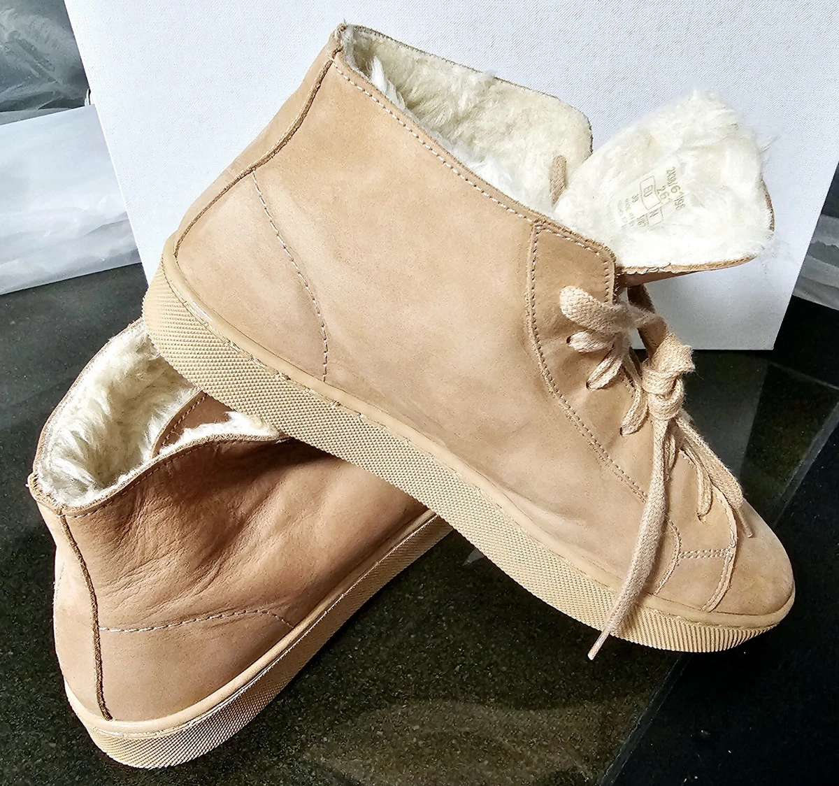 Boots beige zara sale