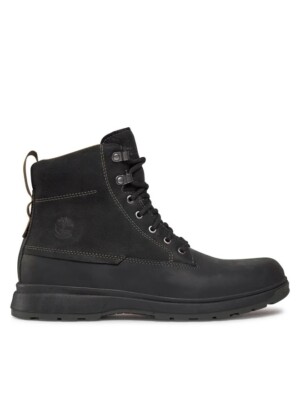 Timberland Mid Lace Waterproof Boots Stiefel Leder Schwarz - NEU - 46 - Premium 