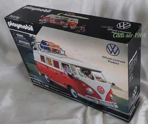 PLAYMOBIL 70176 VW Camper Van VOLKSWAGEN T1 Camping Bus NEW - Picture 17 of 24