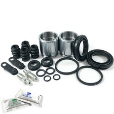 2X REAR CALIPER REBUILD REPAIR KIT PISTON FITS: MAZDA RX-8 1.3 03-12 SCR0077AX2