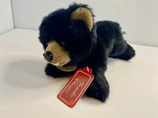 Yomiko Classic Russ Black Bear Plush 10 Stuffed Animal W/ Tag