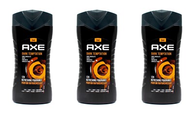 Duschgel Axe Dark Temptation Bodywash , 3x 250ml EAN 8901030848667
