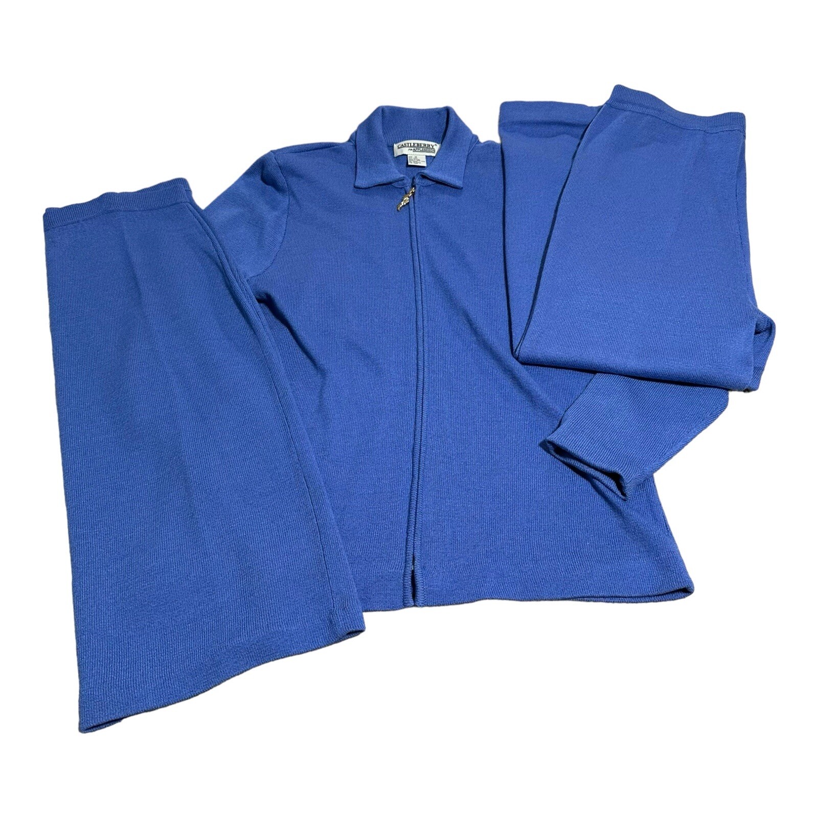 Castleberry Appleseeds Knit Suit Set Mix Match Jacket Pants Skirt Women
