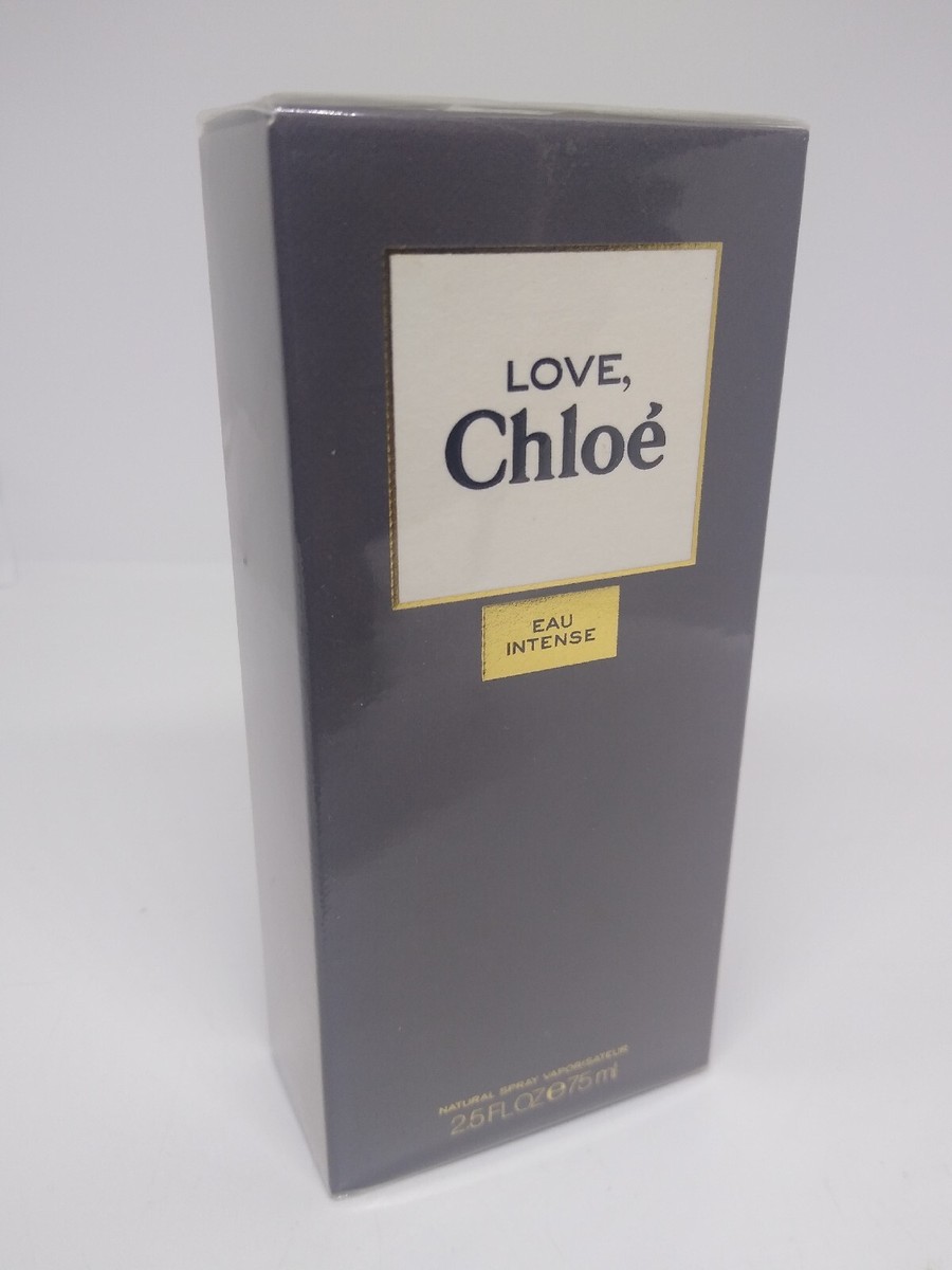 CHLOE LOVE EAU INTENSE EAU DE PARFUM 2.5oz-75mL Original & 100