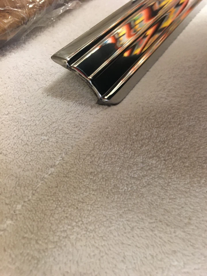 Dodge Matador Polara 1960 puerta delantera derecha moldura 4 puertas MoPar 2196368 NOS Foto 4 de 4