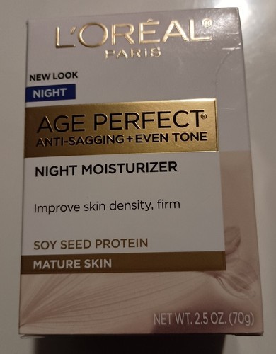 NIB L'Oreal Age Perfect Anti-Sagging & Ultra Hydrating Night Cream - Picture 5 of 6