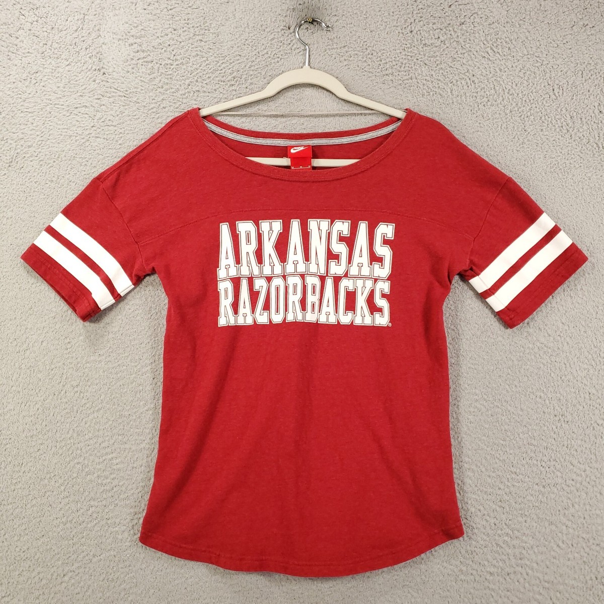 nike arkansas baseball shirt