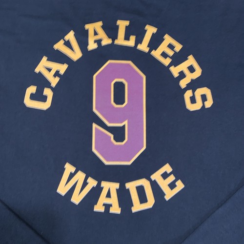 Fanatics Dwayne Wade Cleveland Cavaliers #9 jersey shirt Large Long sleeve NBA - 第 8/14 張圖片