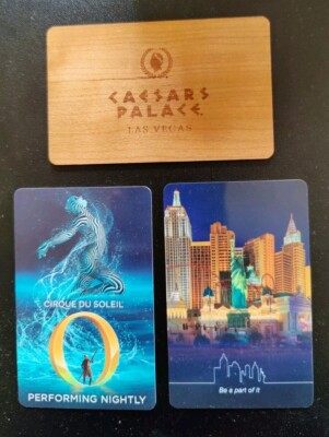 CAESARS PALACE (WOOD), NEW YORK New York, Bellagio VEGAS room key cards