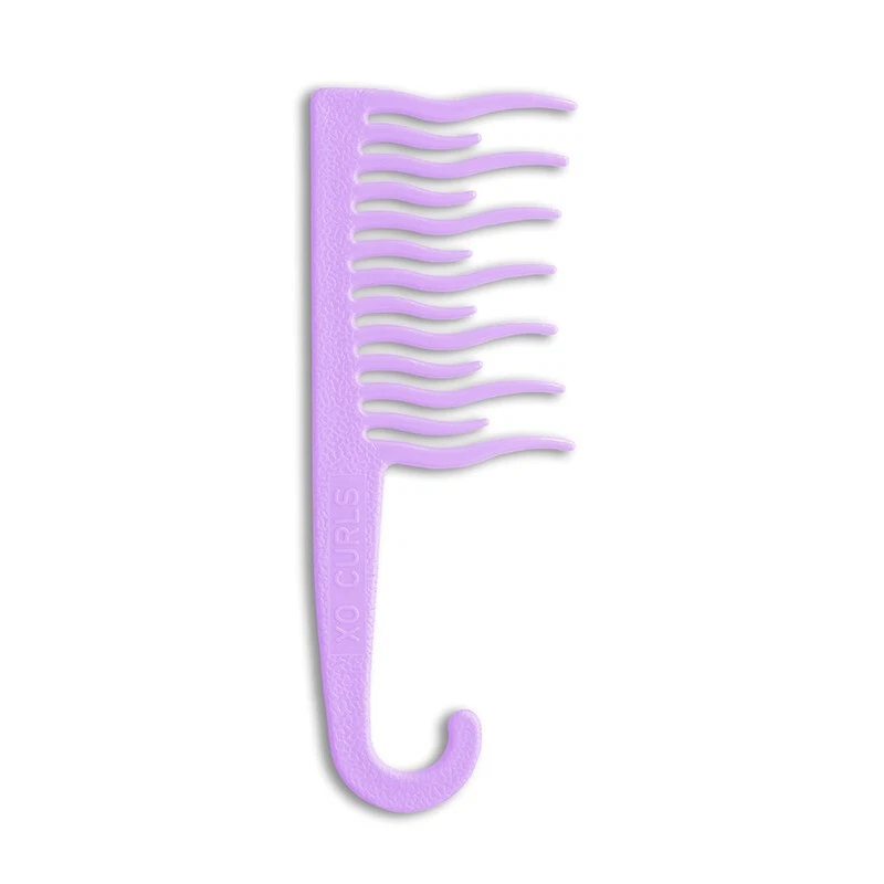 XO Curls Shower detangling | Hair comb (Lavender, Pack Of 1) for women - Image 4 of 4