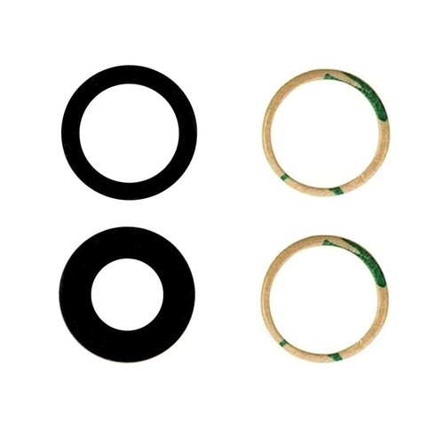 SET DES 2 LENTILLES DE PROTECTION DE LA CAMERA DE L'IPHONE 12 - Photo 2 sur 2
