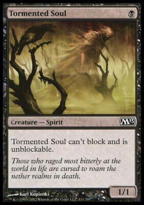 Magic the Gathering MTG Tormented Soul (111) Magic 2013   LP