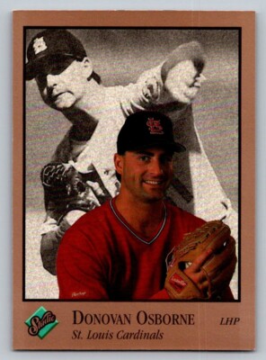 1992 Studio - Donovan Osborne #95