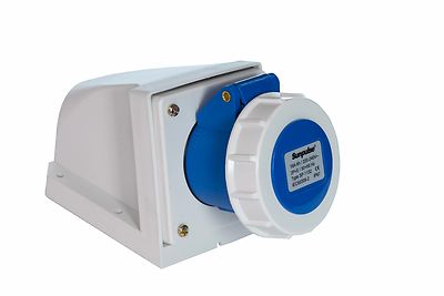 PRESA CEE PARETE 2P T, 16A 220V IP67, ELETTRICITÀ - Ottimax - Foto 3