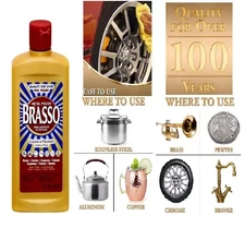 Brasso Metal Polish Brasso 26600-89334 Polish- 8oz