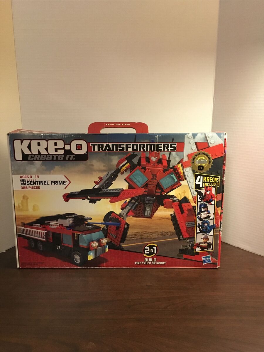 Hasbro Kre-o Transformers Sentinel Prime 30687 / 386 Pieces Hasbro Kre-o Transformers Sentinel Prime 30687 / 386 Pieces