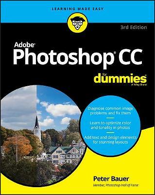 Adobe Photoshop CC For Dummies by Peter Bauer (Paperback, 2021)