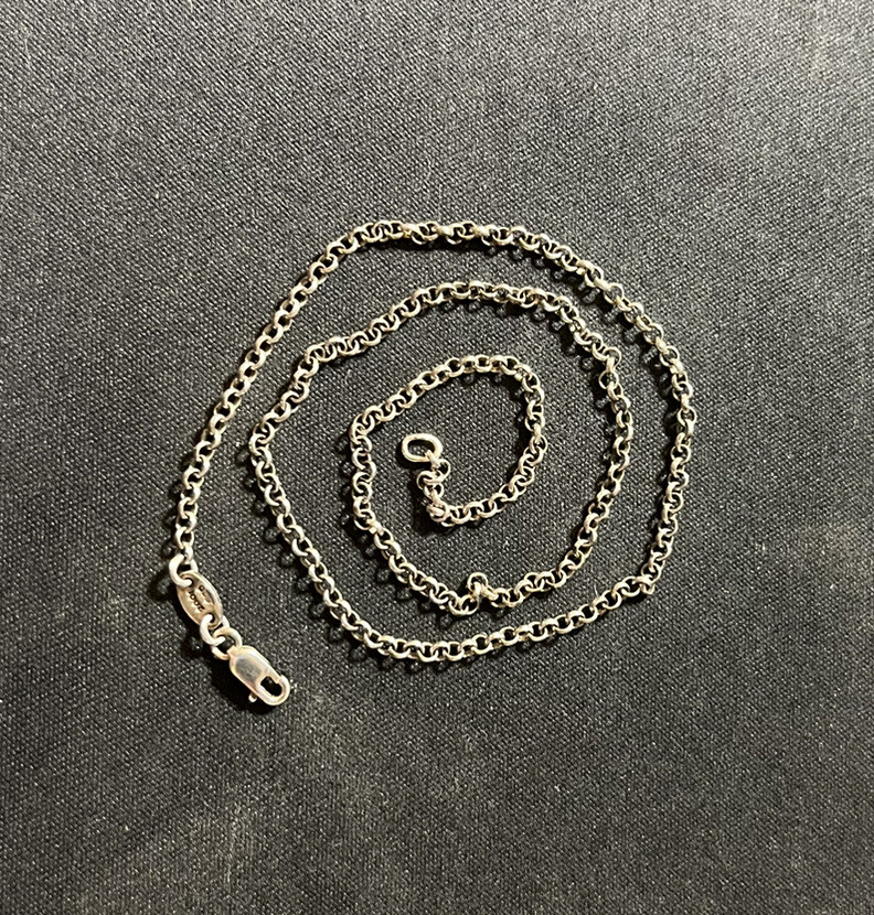 Chrome Hearts Roll Chain 16 Inch Necklace 925 | eBay