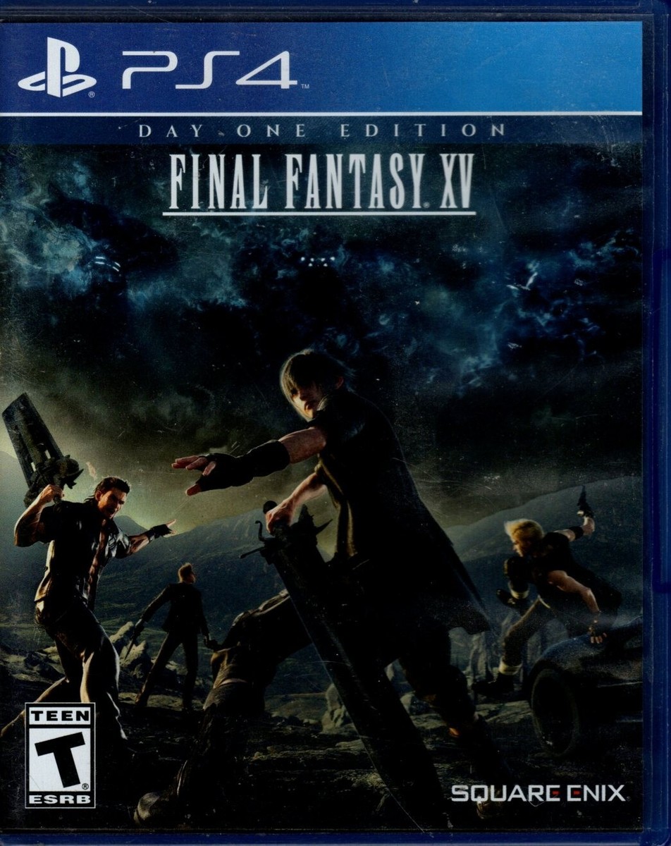 Final Fantasy XV Day One Edition – PS4, Neuf Sous Blister, Multi-langues (FR/EN/ES/DE/IT)