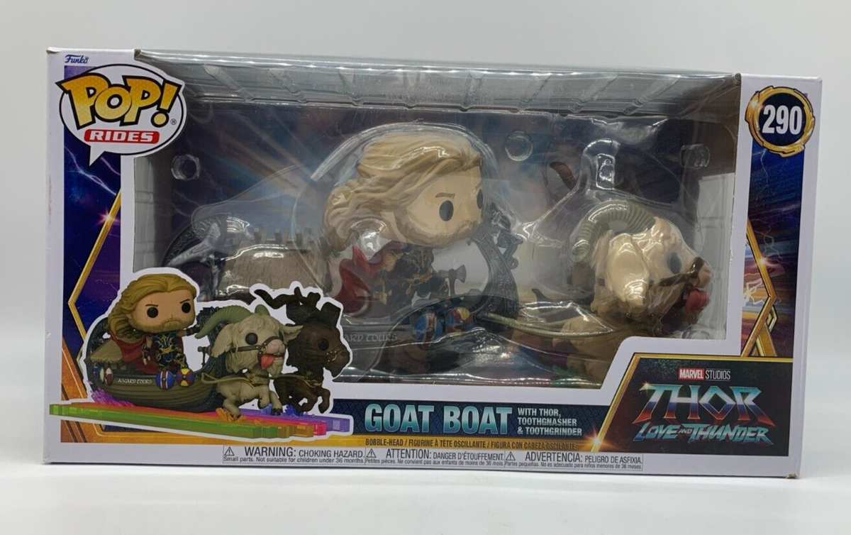 Funko Pop マーベル　ソー　ラブ＆サンダー　ヤギボート Funko Pop! Thor Marvel Figure Ride Super Deluxe Love Thunder
