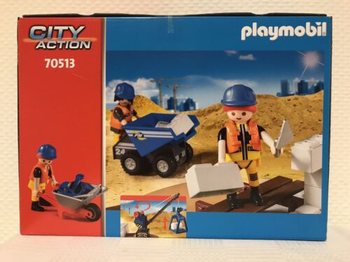Playmobil 70513 Baustelle City Action NEU OVP Geschenk Weihnachten Kran Dumper - Bild 2 von 6